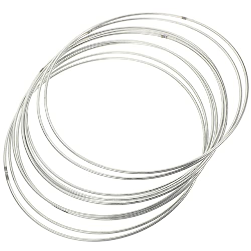 MUCKLILY 15stücke Metallringe Zum Basteln Für Traumfängerreifen Und Kranzreifen Robust Und Langlebig Für Makramee Und Dekorative Handarbeiten MUCKLILY 15stücke Metallringe Zum Basteln Für Traumfängerreifen Und Kranzreifen Robust Und Langlebig Für Makramee Und Dekorative Handarbeiten von MUCKLILY