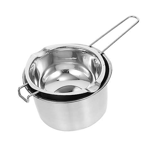 MUCKLILY 1Satz Doppelter Schmelztiegel für Wachs Butter und Süßigkeiten Koch Wassertopf für Zuhause Erwärmen MUCKLILY 1Satz Doppelter Schmelztiegel für Wachs Butter und Süßigkeiten Koch Wassertopf für Zuhause Erwärmen von MUCKLILY