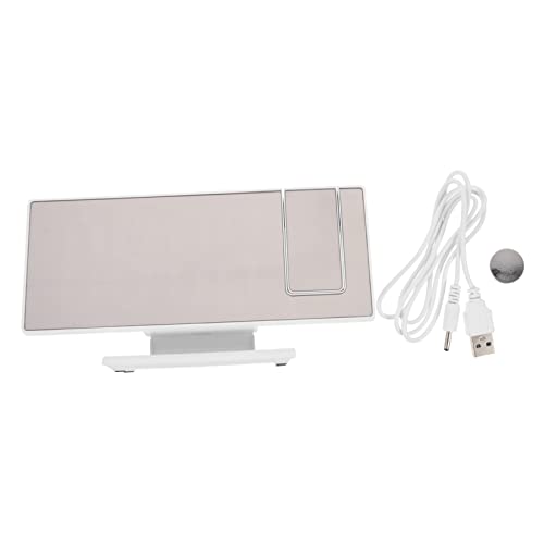 MUCKLILY 1Satz Große Digitalwecker mit Projektionsfunktion Einstellbarer Projektor Hochauflösendes Display LED Nachtlicht für Schlafzimmer Multifunktionale Nutzung MUCKLILY 1Satz Große Digitalwecker mit Projektionsfunktion Einstellbarer Projektor Hochauflösendes Display LED Nachtlicht für Schlafzimmer Multifunktionale Nutzung von MUCKLILY