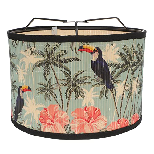 MUCKLILY 1Stück Japanischer Stil Lampenschirm aus Hochwertigem Dekorative Lampe für Hängelampe Tischlampe und Stehlampe Sanftes Licht für Angenehmes ohne Augen von MUCKLILY