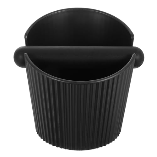 MUCKLILY 1Stück Kaffeepulver Eimer für Zuhause Bar Großer Leicht zu Reinigender Abklopfbehälter mit Abgewinkelter Öffnung Langlebig für Espresso Reste Schwarz MUCKLILY 1Stück Kaffeepulver Eimer für Zuhause Bar Großer Leicht zu Reinigender Abklopfbehälter mit Abgewinkelter Öffnung Langlebig für Espresso Reste Schwarz von MUCKLILY