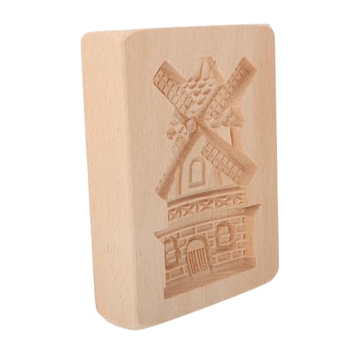 MUCKLILY 1Stück Keksform aus Holz für DIY Kekse Lebensmittelecht Sicher und Hygienisch Kreative Backprojekte für Erwachsene von MUCKLILY