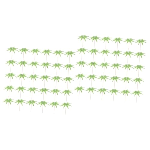 MUCKLILY 2 Sätze Cocktail Deko Obstschild Kokosnuss Party Mit Cocktailschirmchen Getränke Cocktails Rührstäbchen Picks Für Früchte Obstspieße Hawaiian Vorspeisenspieße Holz 50 Stück * 2 von MUCKLILY