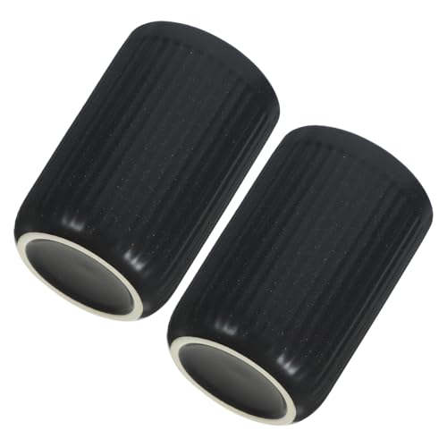 MUCKLILY 2 Stück Badezimmerbecher aus Langlebiger Wiederverwendbarer Keramik mit Vintage linienmuster Vielseitig als Zahnputzbecher Mundspülbecher und Trinkbecher für Zuhause und Reisen MUCKLILY 2 Stück Badezimmerbecher aus Langlebiger Wiederverwendbarer Keramik mit Vintage linienmuster Vielseitig als Zahnputzbecher Mundspülbecher und Trinkbecher für Zuhause und Reisen von MUCKLILY