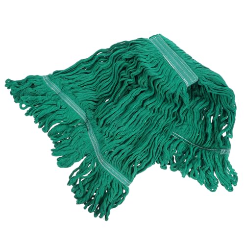 MUCKLILY 2 Stück Baumwoll-moppkopf Nachfüllungen Maschinenwaschbar Saugfähig Strapazierfähig Passend für Nassreinigung von Fliesenböden Ersatz-mopp-aufsatz für Effiziente Bodenreinigung von MUCKLILY