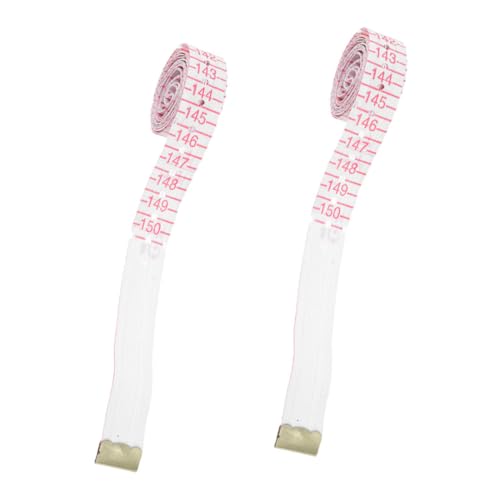 MUCKLILY 2stücke Messband Mit Braille-markierungen Lang Flexibler Für Sehbehinderte Taktiles Maßband Zum Nähen Und Messen Hilfsmittel Für Behinderte Nutzer von MUCKLILY