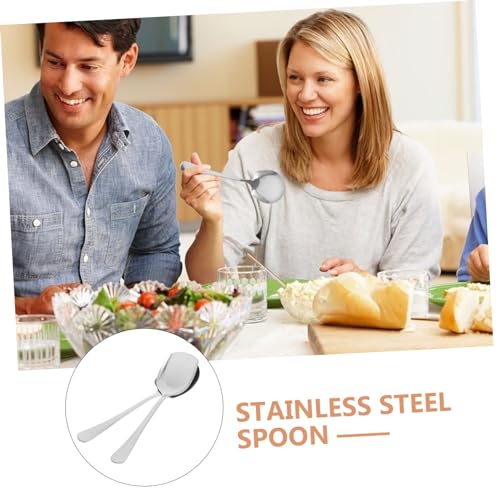 MUCKLILY 2 Stück Edelstahl Servierlöffel und Schaufel Große Buffet Löffel mit Langem Griff Robust und Langlebig für Restaurant Hotel Zuhause Vielseitig Einsetzbar bei Festen und Partys MUCKLILY 2 Stück Edelstahl Servierlöffel und Schaufel Große Buffet Löffel mit Langem Griff Robust und Langlebig für Restaurant Hotel Zuhause Vielseitig Einsetzbar bei Festen und Partys von MUCKLILY