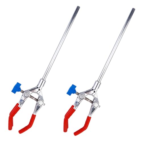MUCKLILY 2 Stück Kolbenklemme Labor Reagenzglasklemme 3-Zacken-Klemme 3-polige Laborklemme 3-Finger-Klemme flaschenhalter Laborbedarf Labor Reagenzglas Clip Laborzubehör Rostfreier Stahl MUCKLILY 2 Stück Kolbenklemme Labor Reagenzglasklemme 3-Zacken-Klemme 3-polige Laborklemme 3-Finger-Klemme flaschenhalter Laborbedarf Labor Reagenzglas Clip Laborzubehör Rostfreier Stahl von MUCKLILY
