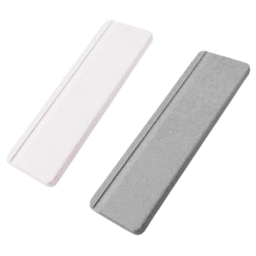 MUCKLILY 2 Stück Saugfähige Kieselgur Waschbecken untersetzer mit Rutschfester Basis Multifunktionale Badezimmer ablagepads in Weiß und Dunkelgrau Schnelltrocknende Seifenhalter und MUCKLILY 2 Stück Saugfähige Kieselgur Waschbecken untersetzer mit Rutschfester Basis Multifunktionale Badezimmer ablagepads in Weiß und Dunkelgrau Schnelltrocknende Seifenhalter und von MUCKLILY