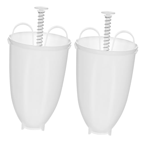 MUCKLILY 2 Stück Teiliges Donut backform Ergonomisch Geformt Leicht und Kompakt für DIY küchen donuts und Gemeinsames Backen mit Kindern von MUCKLILY