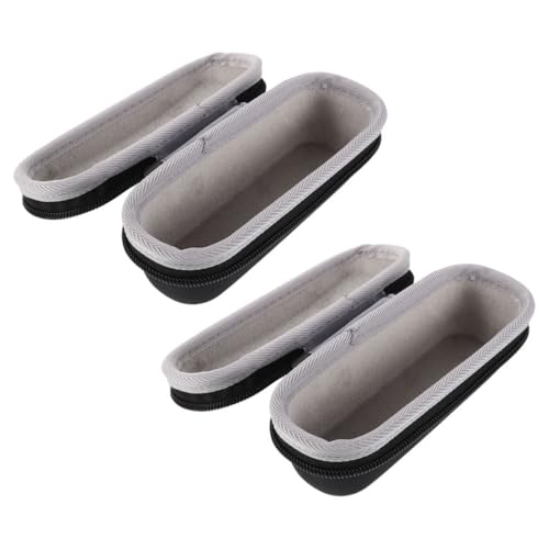 MUCKLILY 2 Stück Teiliges Hartschalen etui für Ohrthermometer Stoßfest Präzise Sitz Tragbar Kompakt für Zuhause und Reise Schutz für Digitale Stirn Ohrthermometer von MUCKLILY