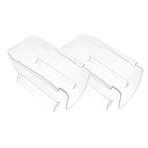 MUCKLILY 2 Stück Transparenter Weinflaschenhalter aus Stabilem Material Stapelbares Weinregal zur Platzsparenden Aufbewahrung und Übersichtlichen Präsentation von Weinflaschen im Haushalt MUCKLILY 2 Stück Transparenter Weinflaschenhalter aus Stabilem Material Stapelbares Weinregal zur Platzsparenden Aufbewahrung und Übersichtlichen Präsentation von Weinflaschen im Haushalt von MUCKLILY