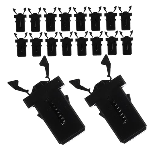 MUCKLILY 24Stücke Druckknopf Verriegelungsklammern für Mülleimer Ersatzteile für Mülltonnen Benutzerfreundliche Installation zur Vermeidung von Waschbärenproblemen MUCKLILY 24Stücke Druckknopf Verriegelungsklammern für Mülleimer Ersatzteile für Mülltonnen Benutzerfreundliche Installation zur Vermeidung von Waschbärenproblemen von MUCKLILY