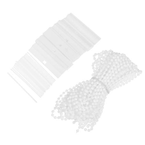 MUCKLILY 25 Stück Teiliges Vertikale Jalousie Reparaturteile Einfache Aufhängelaschen mit Weißer Perlenkette Lamellenvorhang Zubehör Stabile Clips Kompatibel für Verschiedene Vertikale MUCKLILY 25 Stück Teiliges Vertikale Jalousie Reparaturteile Einfache Aufhängelaschen mit Weißer Perlenkette Lamellenvorhang Zubehör Stabile Clips Kompatibel für Verschiedene Vertikale von MUCKLILY