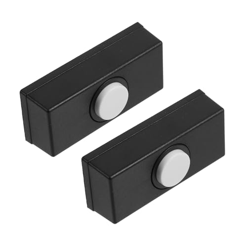 MUCKLILY 2Stücke Vintage Türklingel Schalter Retro Push Button für Garagen und Häuser Einfache Installation Stabiler Langlebiges Kunststoffmaterial MUCKLILY 2Stücke Vintage Türklingel Schalter Retro Push Button für Garagen und Häuser Einfache Installation Stabiler Langlebiges Kunststoffmaterial von MUCKLILY