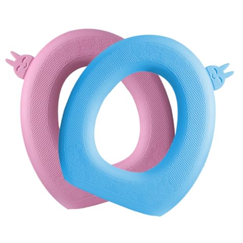 MUCKLILY 2Stücke wasserdichte Toilettensitzabdeckungen Verdickte und Waschbare Wc Sitzpads Kompatibel Rundtyp Toiletten Hautfreundliche Materialien für Ganzjährige Nutzung MUCKLILY 2Stücke wasserdichte Toilettensitzabdeckungen Verdickte und Waschbare Wc Sitzpads Kompatibel Rundtyp Toiletten Hautfreundliche Materialien für Ganzjährige Nutzung von MUCKLILY