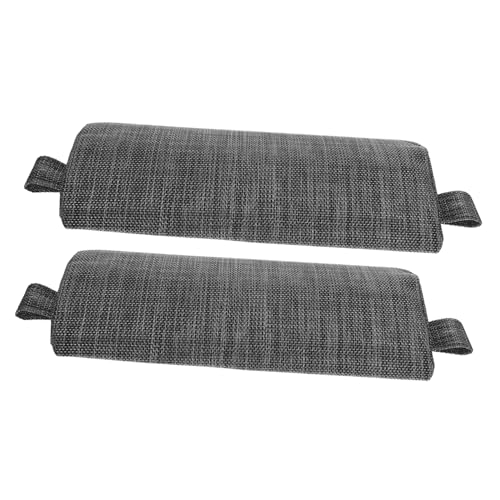 MUCKLILY 2stücke Kopfstützenkissen Für Outdoor-stühle Abnehmbare Gepolsterte Nackenkissen Geeignet Für Liegestühle Und Bürostühle Leichte Und Tragbare Kissen Für Reisen Und MUCKLILY 2stücke Kopfstützenkissen Für Outdoor-stühle Abnehmbare Gepolsterte Nackenkissen Geeignet Für Liegestühle Und Bürostühle Leichte Und Tragbare Kissen Für Reisen Und von MUCKLILY