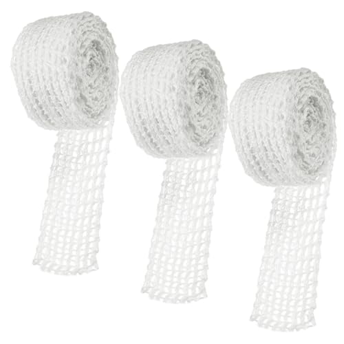 MUCKLILY 3 Rollen Fleischnetzrolle für Braten und Räuchern Elastisches Wurstnetz aus Robustem Material Verpacken von Rind Schweine Geflügelfleisch Vielseitig für Küche und Profi einsatz MUCKLILY 3 Rollen Fleischnetzrolle für Braten und Räuchern Elastisches Wurstnetz aus Robustem Material Verpacken von Rind Schweine Geflügelfleisch Vielseitig für Küche und Profi einsatz von MUCKLILY