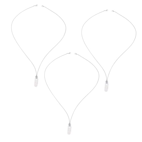 MUCKLILY 3 Stück Hörgerät Clip Halterung mit Anti verlust Schutz Strapazierfähige Abs Nylon Hörgeräte Lanyards für Senioren Leicht und Sicher für Alltag Arbeit Sport und Reisen von MUCKLILY