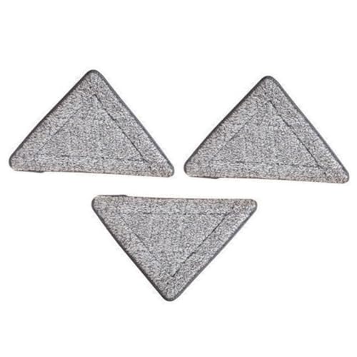 MUCKLILY 3 Stück Teiliges Dreieck moppköpfe Ersatz Mikrofaser Reinigungspads Superabsorbent Waschbar Wiederverwendbar Für Fliesen Marmor Parkett Holzboden Haushalt Küche Bad Wohnzimmer MUCKLILY 3 Stück Teiliges Dreieck moppköpfe Ersatz Mikrofaser Reinigungspads Superabsorbent Waschbar Wiederverwendbar Für Fliesen Marmor Parkett Holzboden Haushalt Küche Bad Wohnzimmer von MUCKLILY