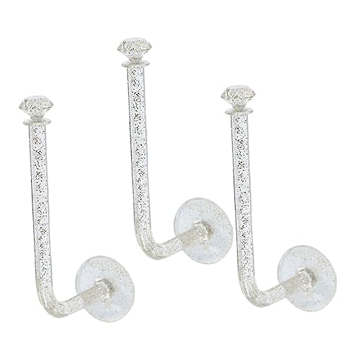 MUCKLILY 3 Stück Teiliges Wandhängendes Haarband aufbewahrungssystem Haargummi Organizer Haarschmuck Halterung für Mädchen Schmuck und Stirnbänder Staubschutz Einfach zu Reinigen von MUCKLILY