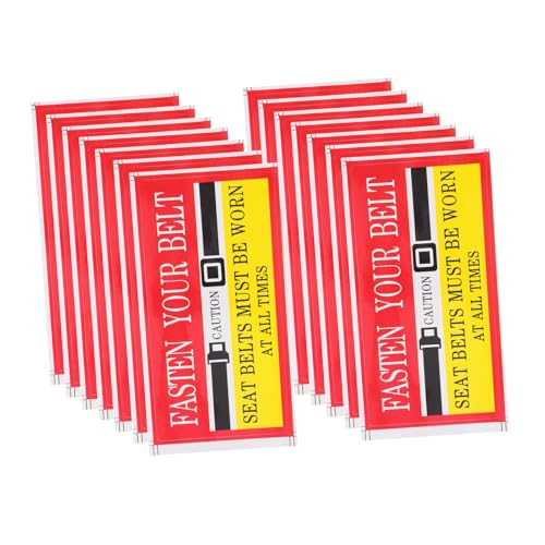 MUCKLILY 30 Stück Teiliges aufkleber Selbstklebende Erinnerungsetiketten für Autos Taxis und Nahverkehr Fördert Sicheres Anschnallen und Unfallverhütung Geeignet MUCKLILY 30 Stück Teiliges aufkleber Selbstklebende Erinnerungsetiketten für Autos Taxis und Nahverkehr Fördert Sicheres Anschnallen und Unfallverhütung Geeignet von MUCKLILY