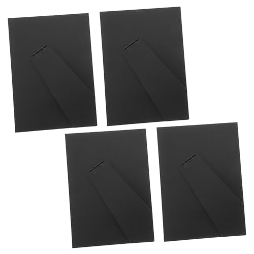 MUCKLILY 4 Stück Schwarze Staffelei-rückseite Für Bilderrahmen, DIY-bilderrahmen-rückwand Für Fotofliesen, Kunst, Tischplatte, Vertikal Oder Horizontal MUCKLILY 4 Stück Schwarze Staffelei-rückseite Für Bilderrahmen, DIY-bilderrahmen-rückwand Für Fotofliesen, Kunst, Tischplatte, Vertikal Oder Horizontal von MUCKLILY