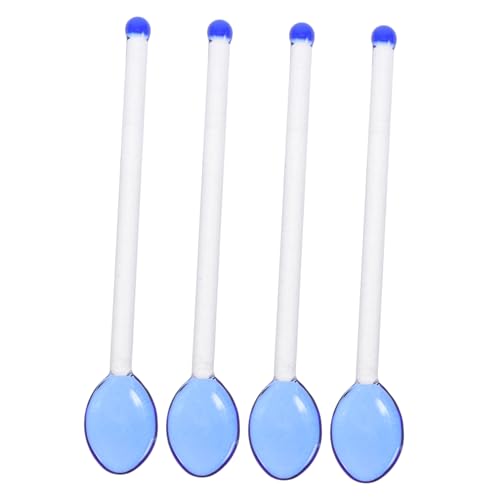 MUCKLILY 4 Stück Teiliges Hitzebeständiges Glasrührlöffel Klare Kaffeelöffel mit Langem Griff Multifunktionale Dessert Teelöffel Spülmaschinenfest Komfortabel zum Umrühren und Servieren MUCKLILY 4 Stück Teiliges Hitzebeständiges Glasrührlöffel Klare Kaffeelöffel mit Langem Griff Multifunktionale Dessert Teelöffel Spülmaschinenfest Komfortabel zum Umrühren und Servieren von MUCKLILY
