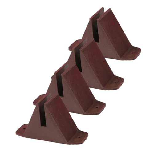 MUCKLILY 4 Stück Teiliges Kunststoffzaunbasis Stabiler Zaunhalter für Gartenzaun zu Montieren für DIY Projekte Farblich zu Verschiedenen Zäunen MUCKLILY 4 Stück Teiliges Kunststoffzaunbasis Stabiler Zaunhalter für Gartenzaun zu Montieren für DIY Projekte Farblich zu Verschiedenen Zäunen von MUCKLILY