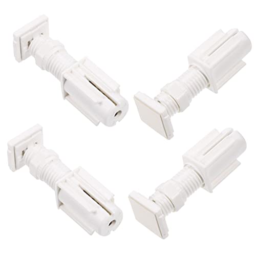 MUCKLILY 4 Stück Teiliges Lisenenhalter ohne Bohren Stabile Jalousienbefestigung aus Langlebigem Material Lamellenhalter für Senkrechte Jalousien Einfache Montage Links und Rechts MUCKLILY 4 Stück Teiliges Lisenenhalter ohne Bohren Stabile Jalousienbefestigung aus Langlebigem Material Lamellenhalter für Senkrechte Jalousien Einfache Montage Links und Rechts von MUCKLILY