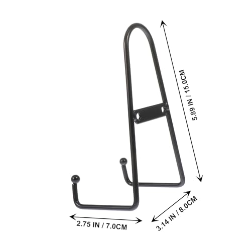 MUCKLILY 4 Stück Teiliges Metall Plate Display Stabiler Tellerhalter und Aufsteller Vielseitig für Keramik Tablett Kunstwerke Aufbewahrung und Dekoration im Wohnbereich von MUCKLILY