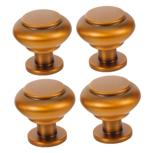 MUCKLILY 4 Stück Teiliges Möbelgriff Vintage Zinklegierung Rutschfester Einzel-loch Schrankgriff Vielseitig für Küchenschränke Kommoden und Kleiderschränke Einfache Montage Modernes Design MUCKLILY 4 Stück Teiliges Möbelgriff Vintage Zinklegierung Rutschfester Einzel-loch Schrankgriff Vielseitig für Küchenschränke Kommoden und Kleiderschränke Einfache Montage Modernes Design von MUCKLILY