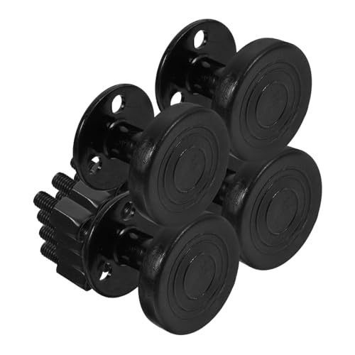 MUCKLILY 4 Stück Verstellbare Bettgestell Stabilisatoren Shake für Betten Sofas und Schränke Einfache Installation Mehrzweck Hochstabil Geräuschreduzierung Wandschutz von MUCKLILY