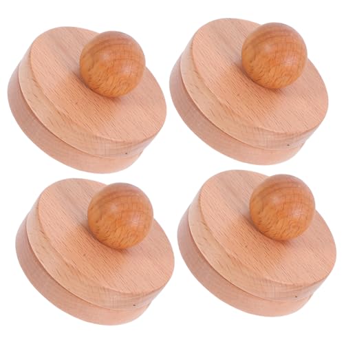 MUCKLILY 4 Stück Wandhalter für Decken und Wandteppiche Robuste Rundklammern aus Buchenholz für Quilt- Teppich Wolldecken-Display im Wohnzimmer und Schlafzimmer MUCKLILY 4 Stück Wandhalter für Decken und Wandteppiche Robuste Rundklammern aus Buchenholz für Quilt- Teppich Wolldecken-Display im Wohnzimmer und Schlafzimmer von MUCKLILY