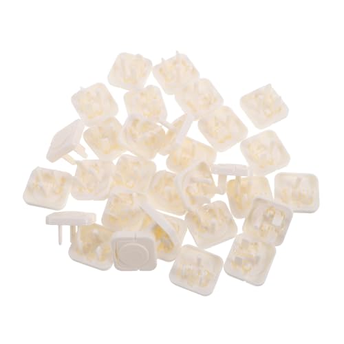 MUCKLILY 45 Stück Schutzabdeckung für den Netzteilstecker Steckdosen Kindersichere Auslassabdeckung Steckdose deckt babysicher ab Steckdose babysichere Abdeckung Outlet -Beschützer Abs Weiß MUCKLILY 45 Stück Schutzabdeckung für den Netzteilstecker Steckdosen Kindersichere Auslassabdeckung Steckdose deckt babysicher ab Steckdose babysichere Abdeckung Outlet -Beschützer Abs Weiß von MUCKLILY