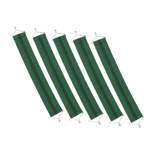 MUCKLILY 5 Stück Teiliges Verstärkte Elastische Gurte für Liegesessel Dicke Anti Bruch Bänder zur Sicherung von Relaxsesseln Faltbare Befestigungsgurte für Stabile und Sichere Sitzmöbel von MUCKLILY