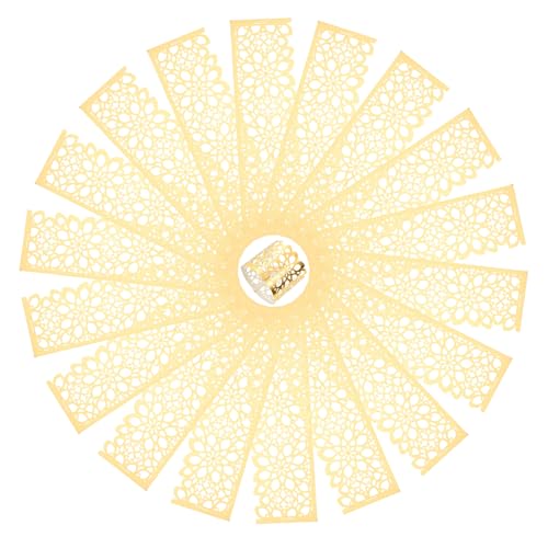MUCKLILY 50 Stück Serviettenringe aus Hohl Gestaltete Goldene Serviettenhalter für Hochzeit Geburtstag Weihnachten Stilvolle Tischdeko für Restaurant Zuhause Party MUCKLILY 50 Stück Serviettenringe aus Hohl Gestaltete Goldene Serviettenhalter für Hochzeit Geburtstag Weihnachten Stilvolle Tischdeko für Restaurant Zuhause Party von MUCKLILY
