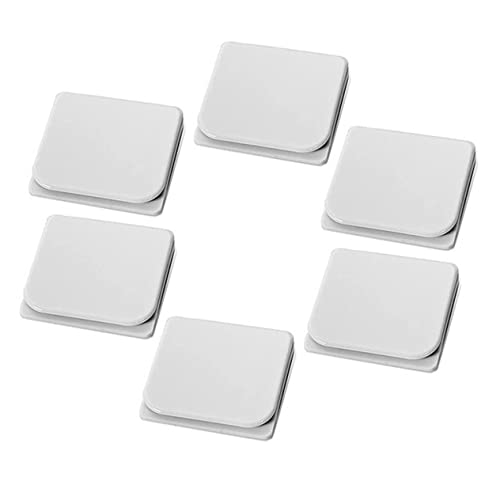 MUCKLILY 6Stücke Duschvorhang Clips Teiliges Selbstklebend Winddicht für Duschspritzschutz Weiße Badezimmer Klammern zur Fixierung von Duschvorhängen Einfache Installation Hohe Haftung MUCKLILY 6Stücke Duschvorhang Clips Teiliges Selbstklebend Winddicht für Duschspritzschutz Weiße Badezimmer Klammern zur Fixierung von Duschvorhängen Einfache Installation Hohe Haftung von MUCKLILY