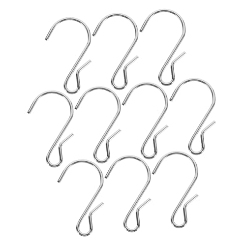 MUCKLILY 72 Stück Teiliges S haken aus Robustem Metall Vielseitiger Küchen Organizer zum Aufhängen von Töpfen Pfannen Utensilien und Kleidung Sicherer Halt durch S förmiges Design für MUCKLILY 72 Stück Teiliges S haken aus Robustem Metall Vielseitiger Küchen Organizer zum Aufhängen von Töpfen Pfannen Utensilien und Kleidung Sicherer Halt durch S förmiges Design für von MUCKLILY