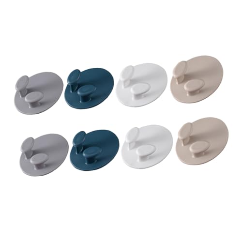 MUCKLILY 8 Stück Kreative Steckdosenhaken Selbstklebend Zweibeinige Kabelhalter für Badezimmer Küche Einfache Montage Platzsparende Power Kabel Aufbewahrung in Hellblau Apricot MUCKLILY 8 Stück Kreative Steckdosenhaken Selbstklebend Zweibeinige Kabelhalter für Badezimmer Küche Einfache Montage Platzsparende Power Kabel Aufbewahrung in Hellblau Apricot von MUCKLILY