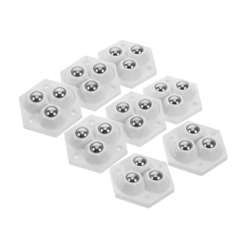 MUCKLILY 8 Stück Selbstklebende Rollen Gerätegleiter Für Küchengeräte Stützräder Kleingerätegleiter Kleine Räder Für Projekte Selbstklebende Rollen Weißer Stahl MUCKLILY 8 Stück Selbstklebende Rollen Gerätegleiter Für Küchengeräte Stützräder Kleingerätegleiter Kleine Räder Für Projekte Selbstklebende Rollen Weißer Stahl von MUCKLILY