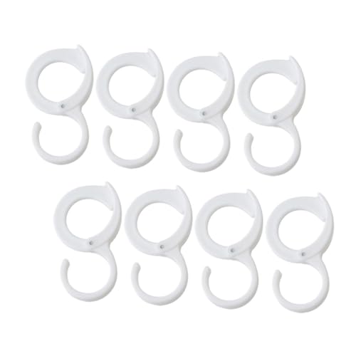 MUCKLILY 8 Stück Teiliges S haken aus Robustem Material Multifunktionale Küchen Garderobenhaken zur Aufbewahrung von Utensilien Handtaschen und Handtüchern Platzsparend für Küche Bad MUCKLILY 8 Stück Teiliges S haken aus Robustem Material Multifunktionale Küchen Garderobenhaken zur Aufbewahrung von Utensilien Handtaschen und Handtüchern Platzsparend für Küche Bad von MUCKLILY