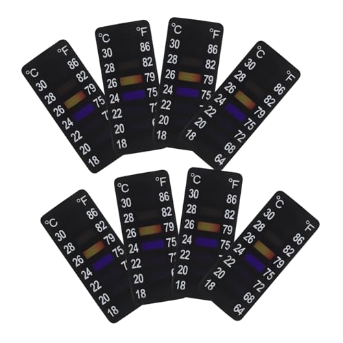 MUCKLILY 8 Stück Teiliges Selbstklebendes Thermometer Streifen für Fermentationsbehälter Präzise Temperaturmessung Geeignet für Brauen Weinherstellung und Heimfermentation MUCKLILY 8 Stück Teiliges Selbstklebendes Thermometer Streifen für Fermentationsbehälter Präzise Temperaturmessung Geeignet für Brauen Weinherstellung und Heimfermentation von MUCKLILY