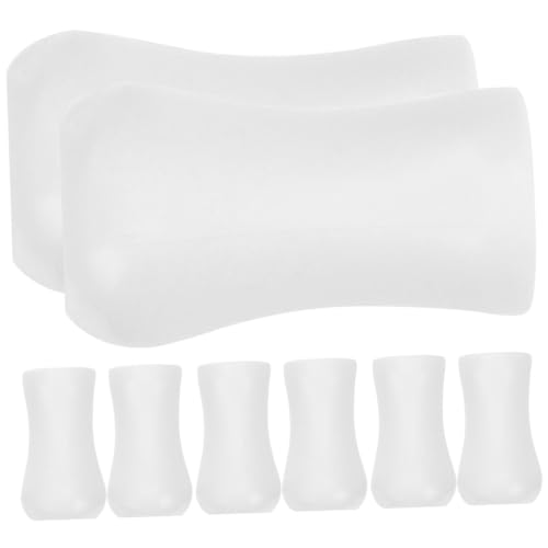 MUCKLILY 8 Stück Teiliges Weiße Jalousien Schnurknöpfe Robuste Zugendstücke für Fensterrollos Minimalistisches Design Kompatibel für Wohn Schlafzimmer MUCKLILY 8 Stück Teiliges Weiße Jalousien Schnurknöpfe Robuste Zugendstücke für Fensterrollos Minimalistisches Design Kompatibel für Wohn Schlafzimmer von MUCKLILY