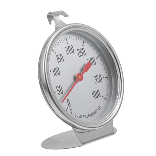 MUCKLILY Backthermometer Temperatur Thermometer Essen Ofen Fleischthermometer Digital Lesen Digitales Thermometer Backen Von Thermometerbrot Kochthermometer Rostfreier Stahl Silber von MUCKLILY