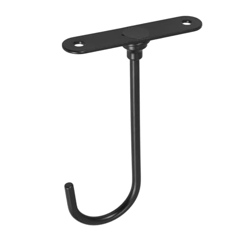 MUCKLILY Bananenhalter Haken aus Metall mit Drehbarem Design für Küchenschrank Platzsparender Obsthalter zur Frischhaltung von Bananen Einfache Deckenmontage Langlebiger Fruit Hanger von MUCKLILY