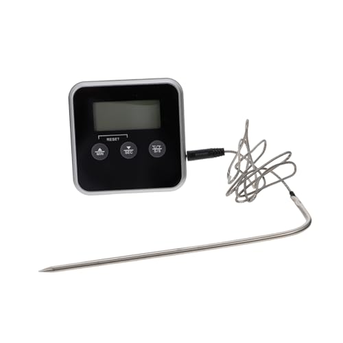 MUCKLILY Bbq Thermometer mit Alarmfunktion Digitales Grill Kochthermometer Magnetisch Großes Display Vielseitig für Backen Grillen Kochen Präzise Temperaturmessung MUCKLILY Bbq Thermometer mit Alarmfunktion Digitales Grill Kochthermometer Magnetisch Großes Display Vielseitig für Backen Grillen Kochen Präzise Temperaturmessung von MUCKLILY