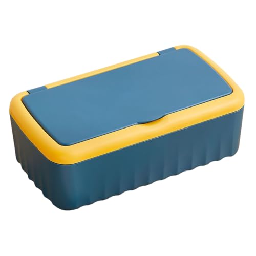 MUCKLILY Box für feuchte Tücher Container Abdeckung Veranstalter Multifunktion Gewebe wischen papierhandtücher feuchttücher Babytücherbehälter Wiederverwendbarer Wischbehälter pp Blau MUCKLILY Box für feuchte Tücher Container Abdeckung Veranstalter Multifunktion Gewebe wischen papierhandtücher feuchttücher Babytücherbehälter Wiederverwendbarer Wischbehälter pp Blau von MUCKLILY