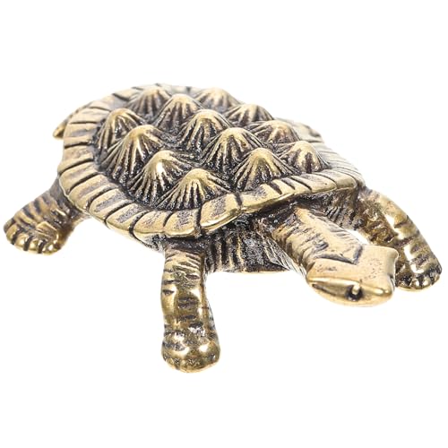 MUCKLILY Dekorative Schildkrötenfigur aus Messing Retro Tortoise Design für Wohnungsdeko und Schreibtisch Handgefertigte Statue Bringt Glück Zuhause und Büro MUCKLILY Dekorative Schildkrötenfigur aus Messing Retro Tortoise Design für Wohnungsdeko und Schreibtisch Handgefertigte Statue Bringt Glück Zuhause und Büro von MUCKLILY