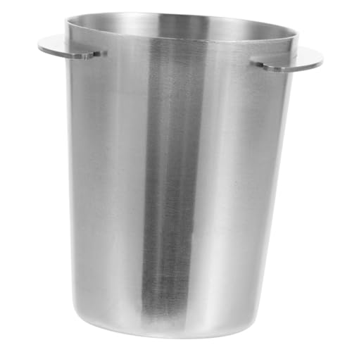 MUCKLILY Dosierbecher für Espressomaschinen Robuster Pulverzuführer mit Flachem für Bar Zähler und Couchtisch Professionell Verarbeitet von MUCKLILY